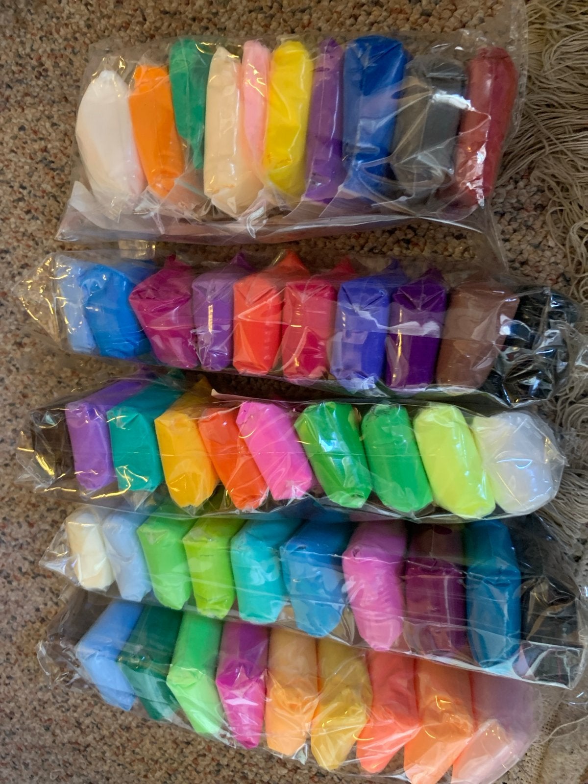 Grote set polymeerklei in diverse kleuren, Nieuw, Meerkleurig, Ophalen of Verzenden, Kunststof