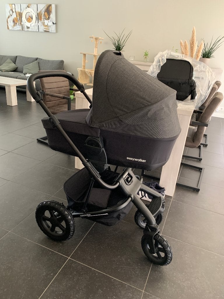 EasyWalker Harvey Kinderwagen + accessoires, Gebruikt, Combiwagen, Met reiswieg, Ophalen