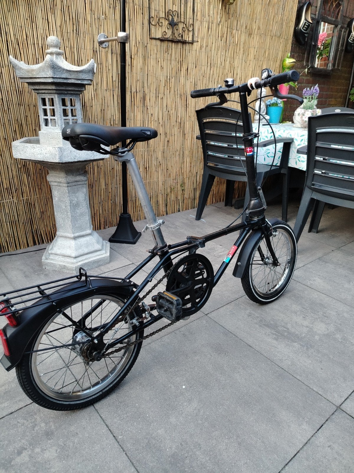 Dahon Original Vouwfiets met LED en Chrome Velgen, Ophalen, 20 inch of meer, Gebruikt, Velgrem