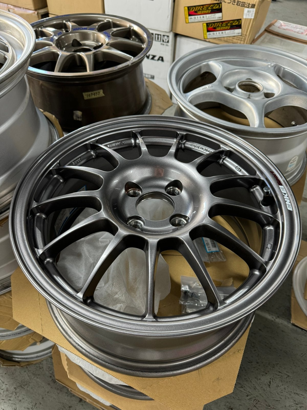 Enkei RCT5 16x7 +42 4x100, Ophalen, 16 inch, Nieuw, 205 mm