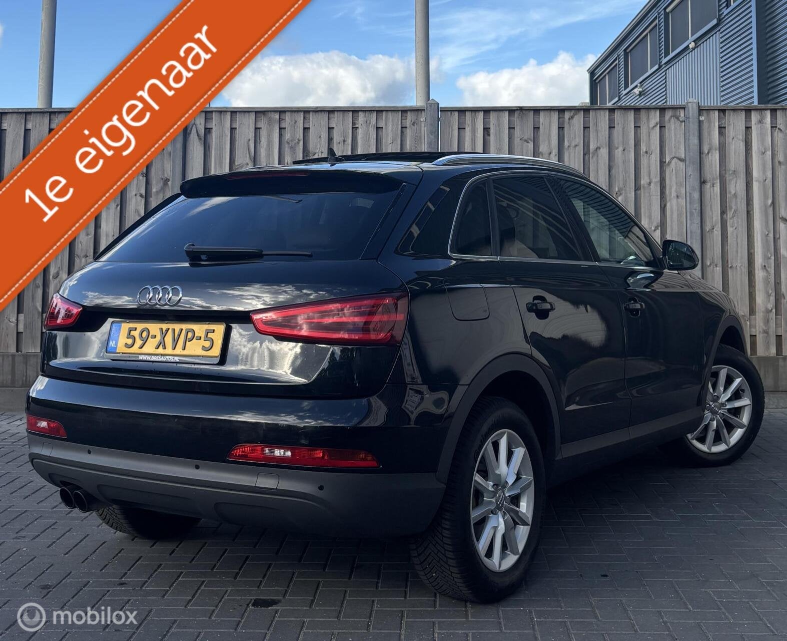 Audi Q3 2.0 TFSI quattro Pro Line/ 1E EIGENAAR/PANO/NAP/NAVI, Auto's, Euro 5, Gebruikt, Beige, 4 cilinders