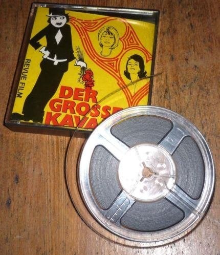8mm film Chaplin "Der Grosse Kavalier" - 30mtr- silent, Audio, Tv en Foto, Filmrollen, Ophalen of Verzenden, 8mm film