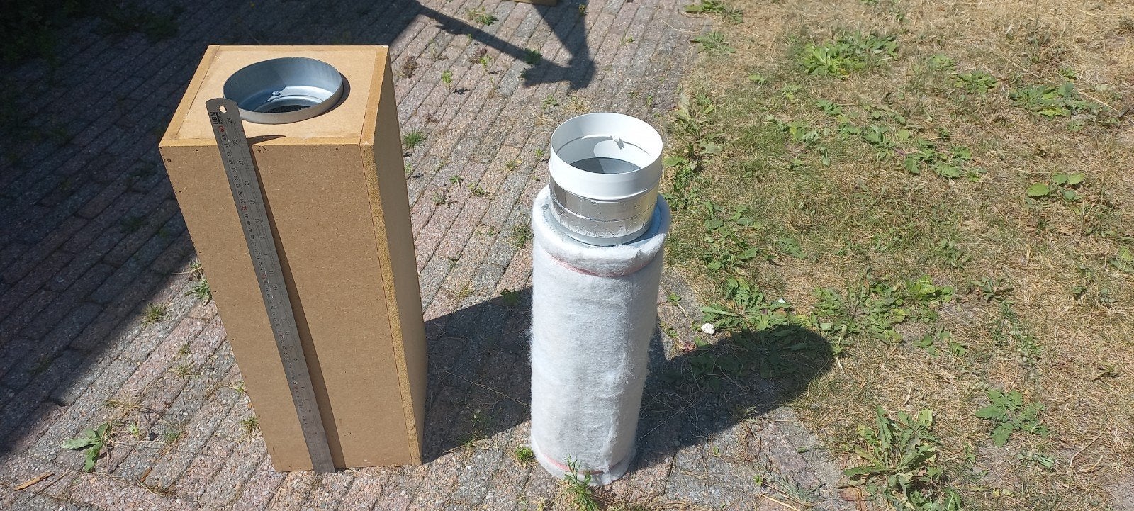 Koolstof filter voor afzuiger/ventilator koolstoffilter, Ophalen, Zo goed als nieuw, Afzuiger