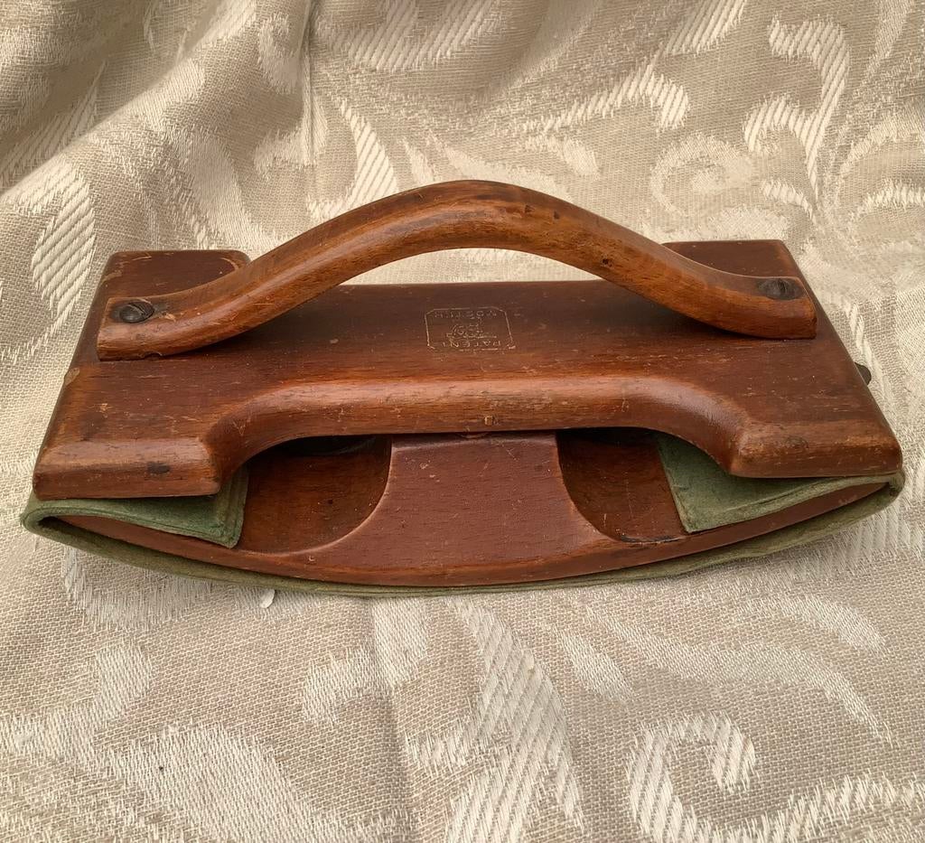 Antiek Houten inktdroger, “patent moster”, 17,5 x 8 cm, Ophalen of Verzenden, Zo goed als nieuw, X, X