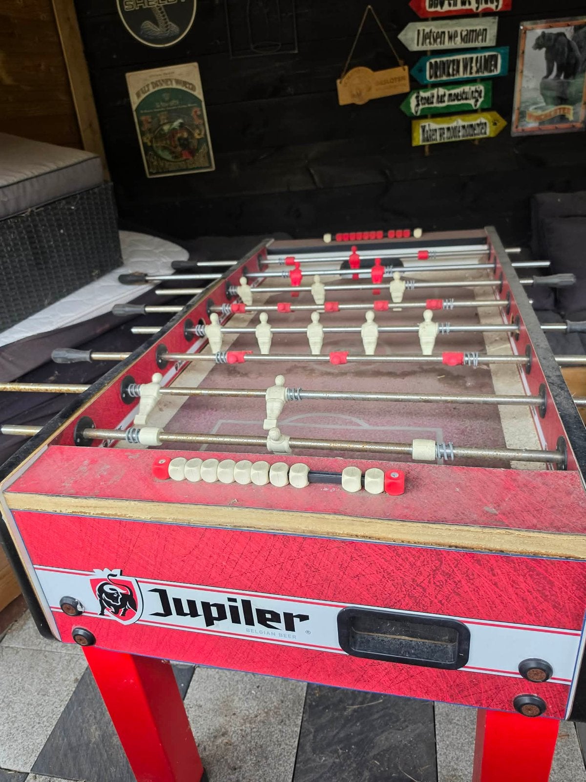 Jupiler Voetbaltafel - Gebruikt, Ophalen, Gebruikt