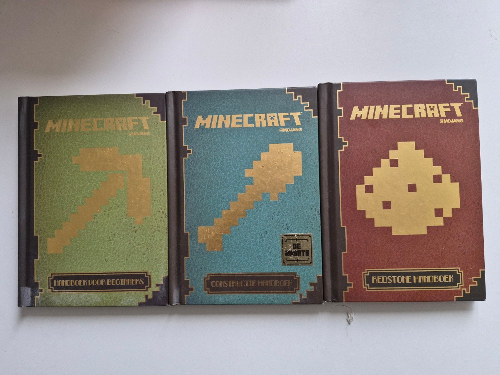 Minecraft Handboeken: Beginners, Constructie & Redstone, Ophalen of Verzenden, Gebruikt, Overige merken