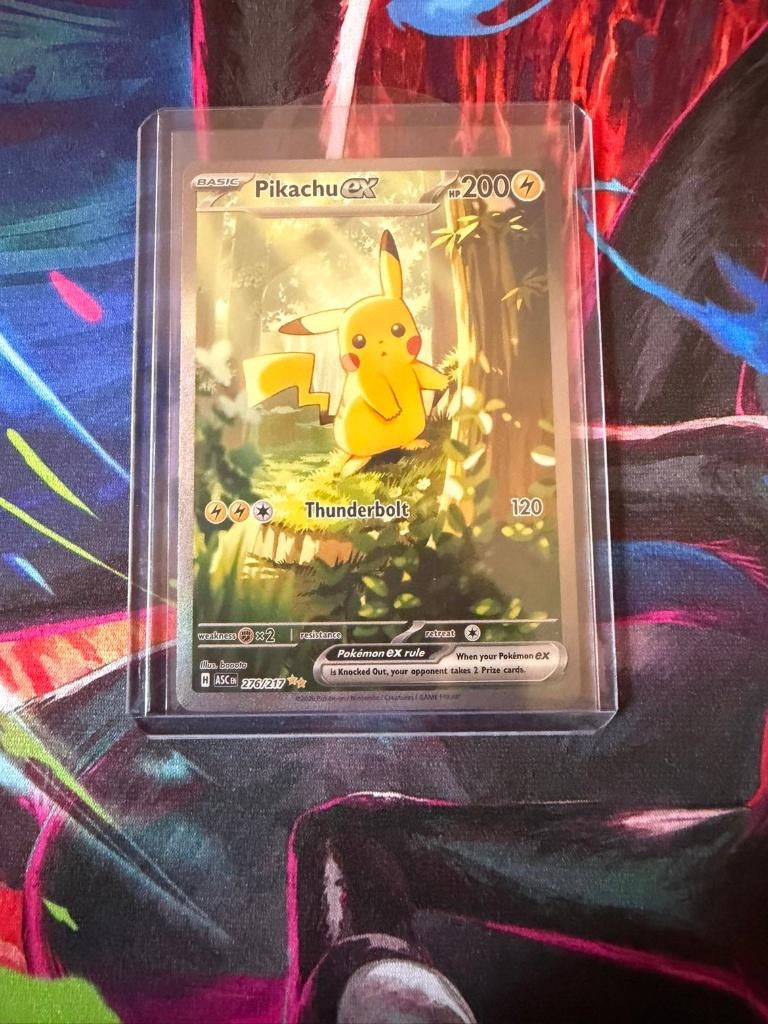 Pikachu ex, Ophalen of Verzenden, Nieuw, Losse kaart