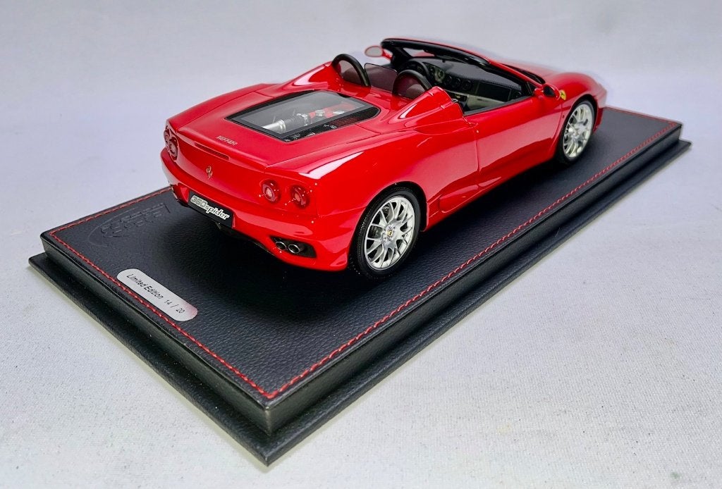 Ferrari 360 Modena Spider Rood 1:18 P18232A1 van BBR, Ophalen of Verzenden, Nieuw, Auto, Overige merken