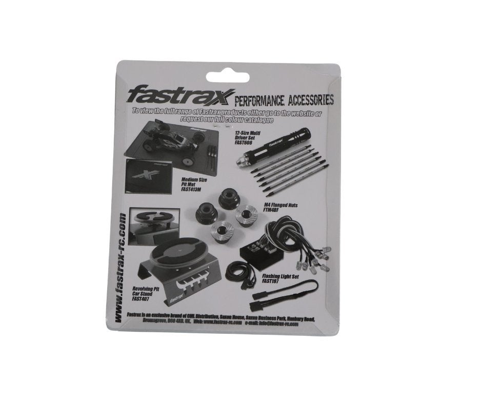 FASTRAX 1/10 Drift D3 Banden met 9mm 6-Spoke Velgen, Ophalen of Verzenden, Nieuw, Overige schalen, Onderdeel