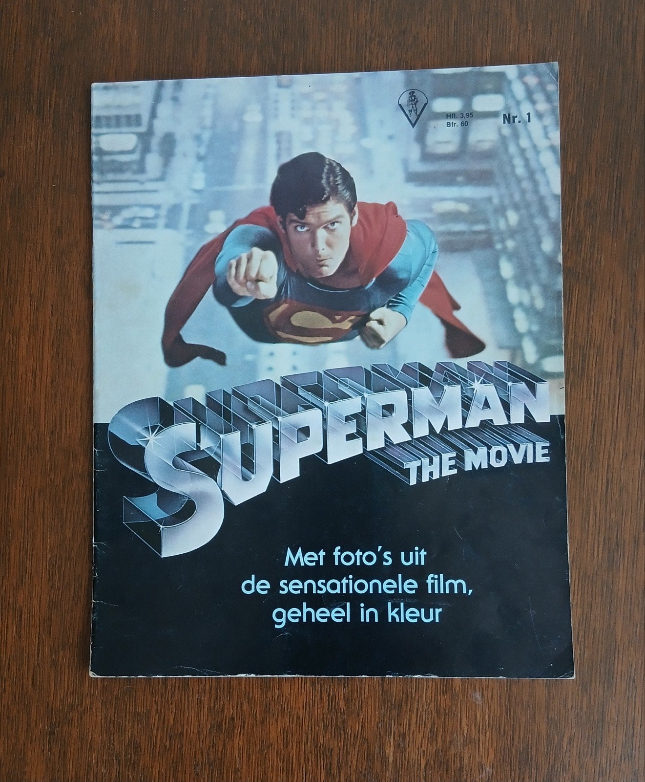 Superman The Movie Nr 1 f 3,95 Strip / Boekje 1978/79, Boeken, Strips | Comics, Eén comic, Ophalen of Verzenden, Zo goed als nieuw