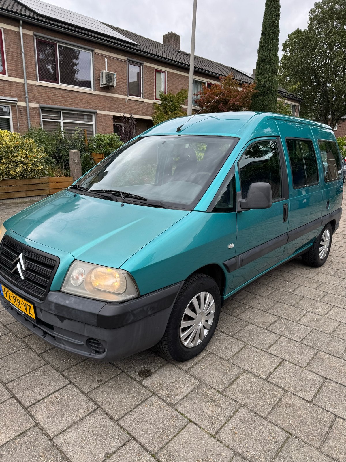 Citroën Jumpy Combi 2.0 16V 2005 Groen, Auto's, Voorwielaandrijving, 136 pk, 8 stoelen, Handgeschakeld