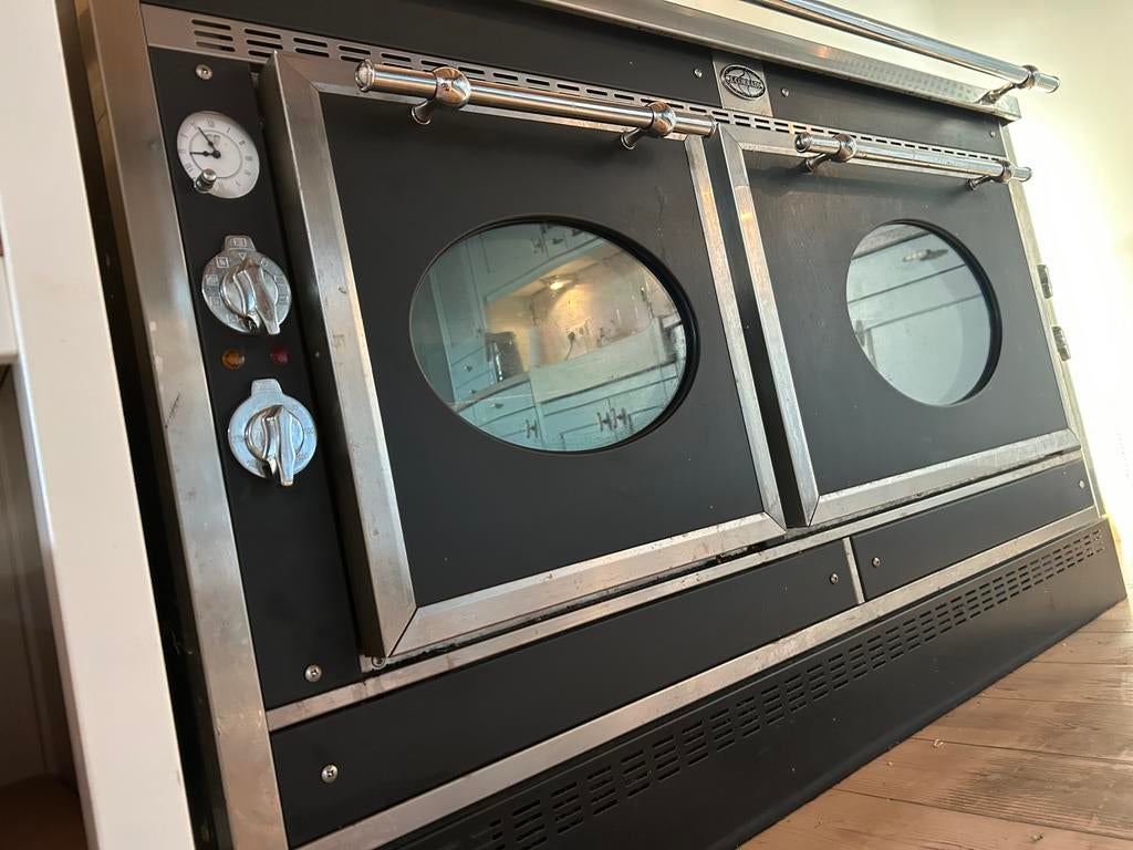 Luxe J. Corradi gasfornuis 150 cm | 6 pits + grill + 2 ovens, Witgoed en Apparatuur, Fornuizen, Ophalen, Gebruikt, 60 cm of meer