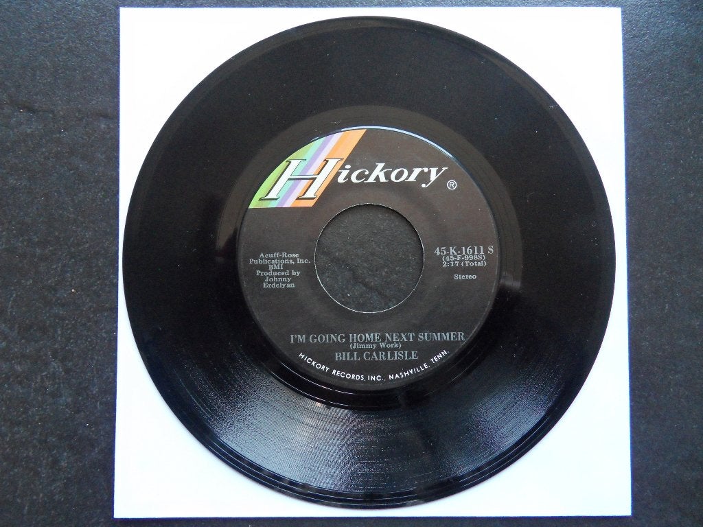 Bill Carlisle - I'm going home next summer, Ophalen of Verzenden, Gebruikt, Pop