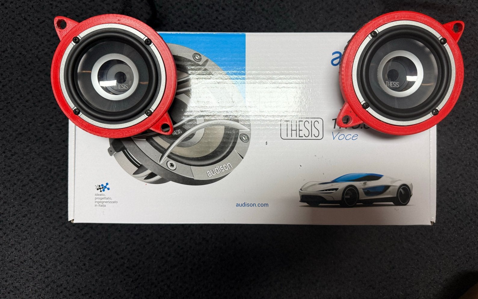 Audison Thesis Voce 3.0 Speakers, Auto diversen, Autospeakers, Ophalen, Gebruikt