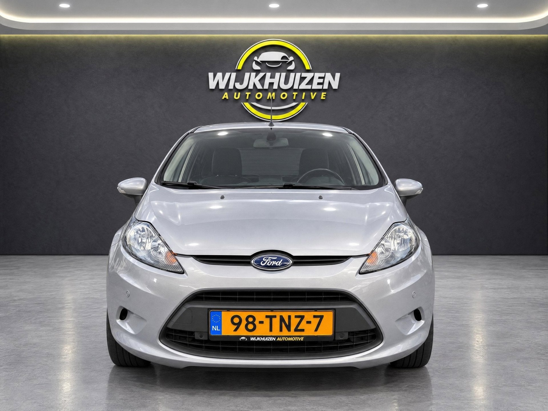 Ford Fiesta 1.4 Titanium Automaat met Airco ! 16 Inch ! Deal, Auto's, Zwart, 4 cilinders, Origineel Nederlands, Fiësta