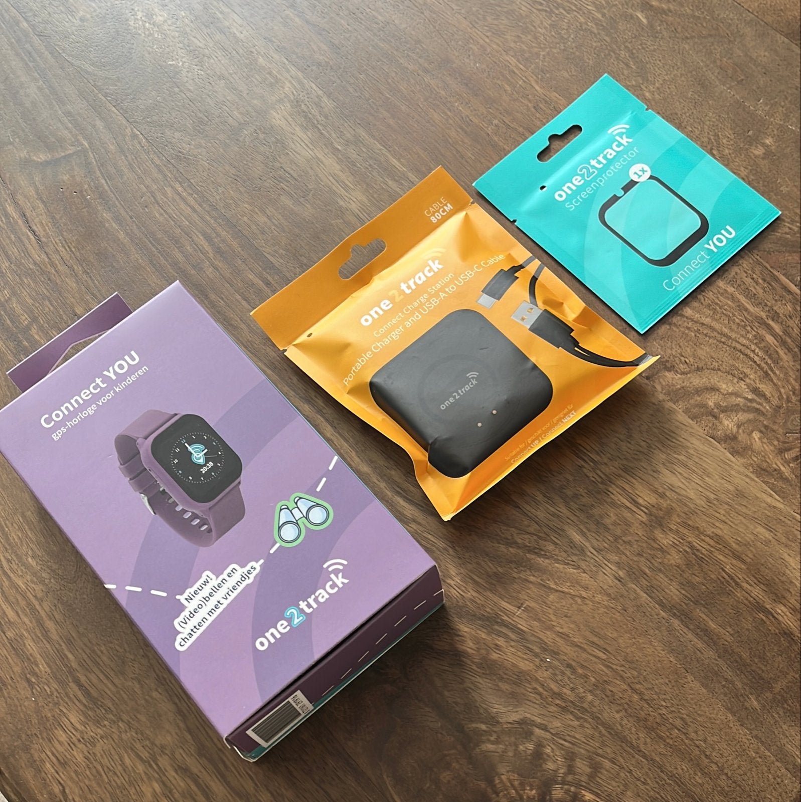 One2track Connect YOU GPS-horloge met accessoires, Verzenden, Nieuw, Overige typen, Universeel