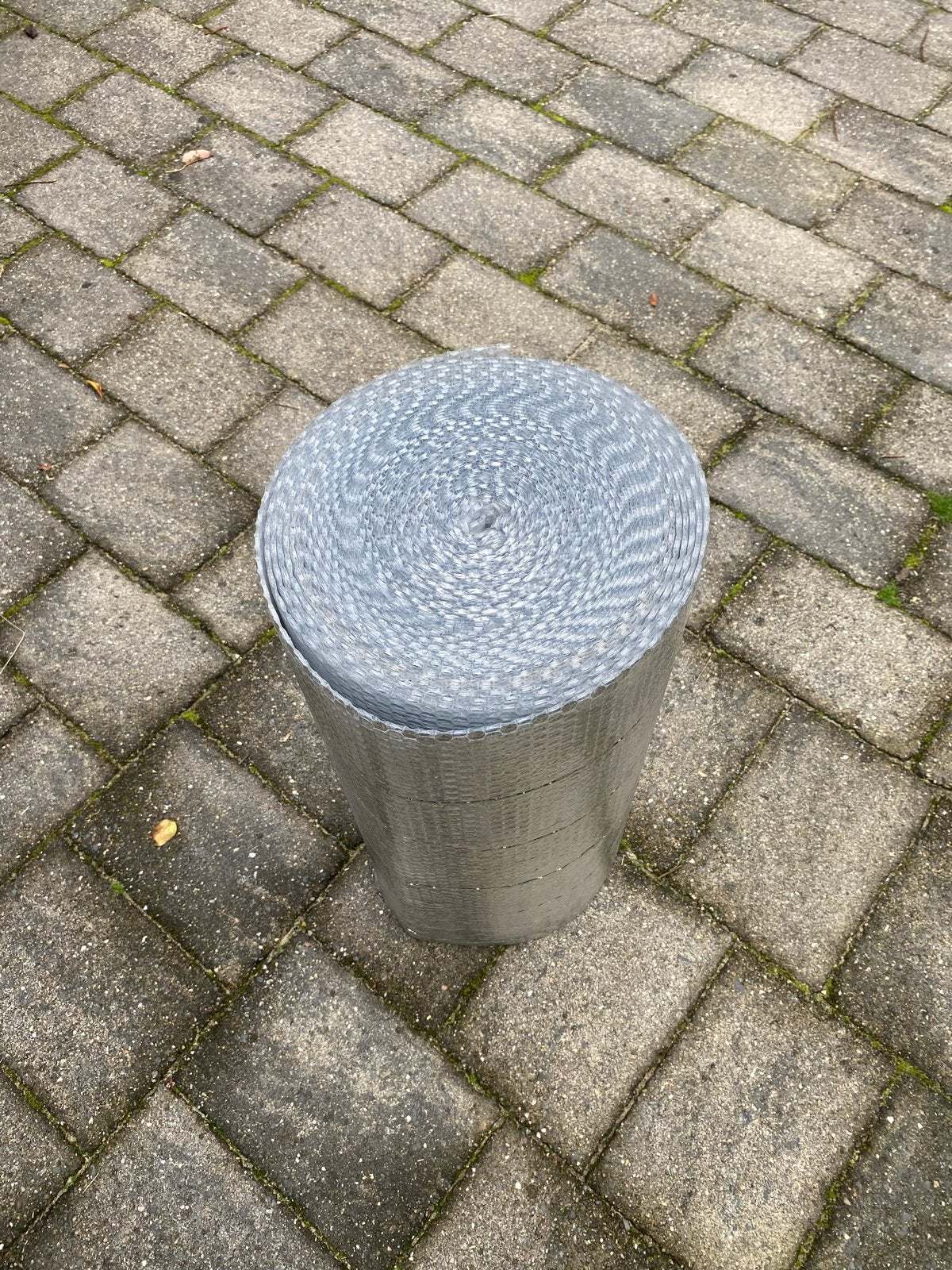 Noppenfolie met aluminiumlaag, Ophalen, Zo goed als nieuw, 5 tot 10 m², Zeil