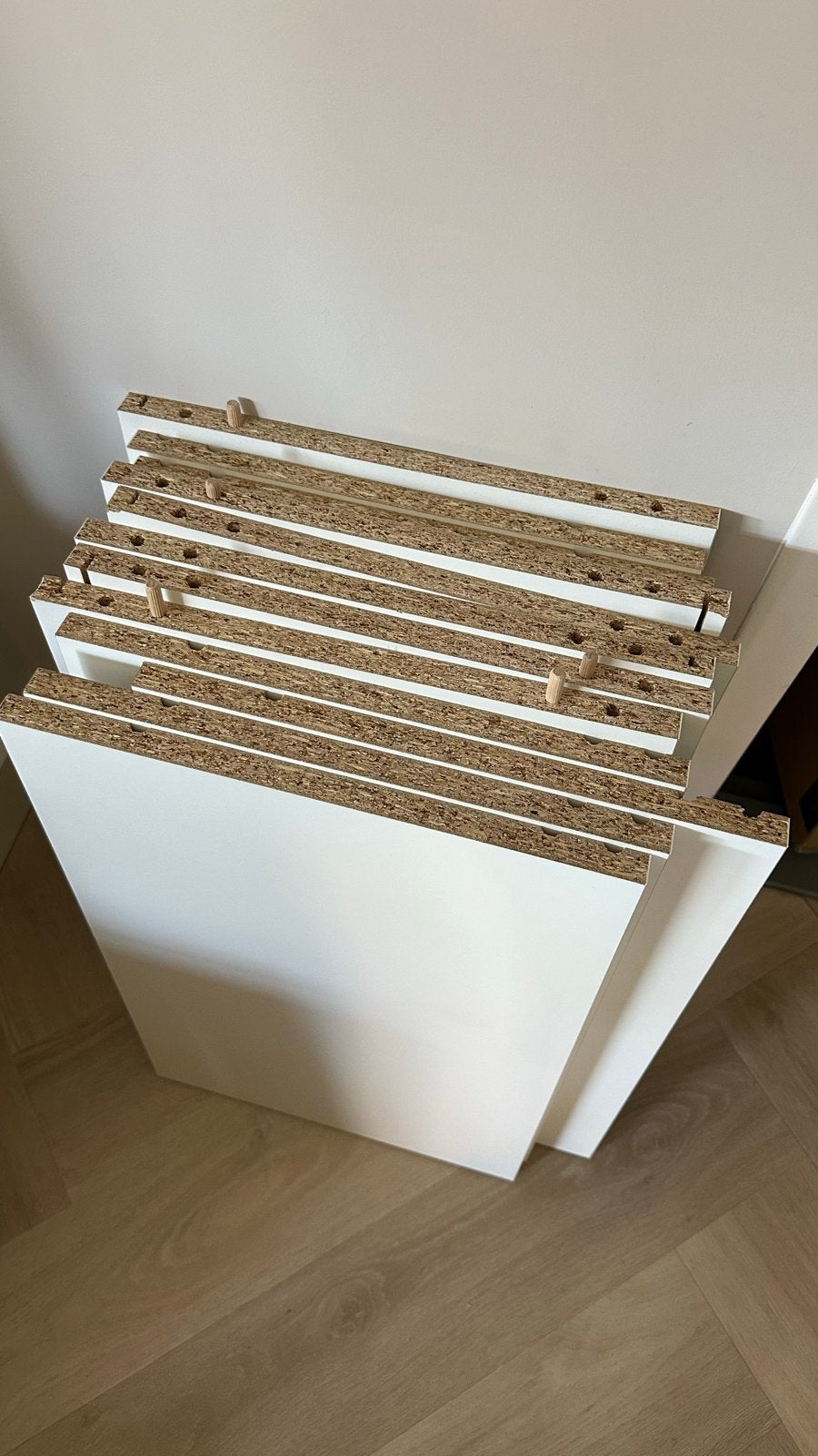 IKEA UTRUSTA planken - Wit 60x37 cm - Nieuw, Ophalen, Nieuw