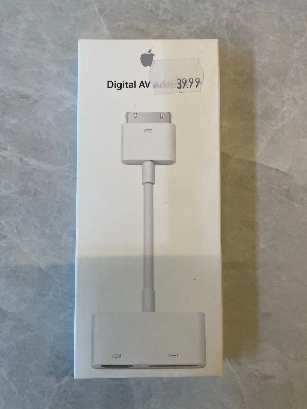 Apple Digital AV Adapter MD098ZM/A, Ophalen of Verzenden, Nieuw, Minder dan 2 meter, HDMI-kabel