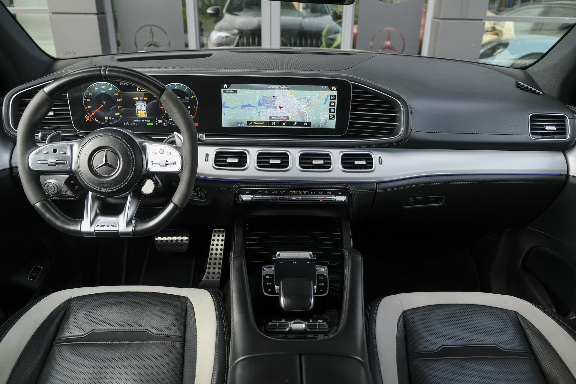 Mercedes-Benz GLE-klasse Coupé GLE63s AMG 612pk 4MATIC+ Pan, Automaat, Gebruikt, Parkeerassistent, Zwart
