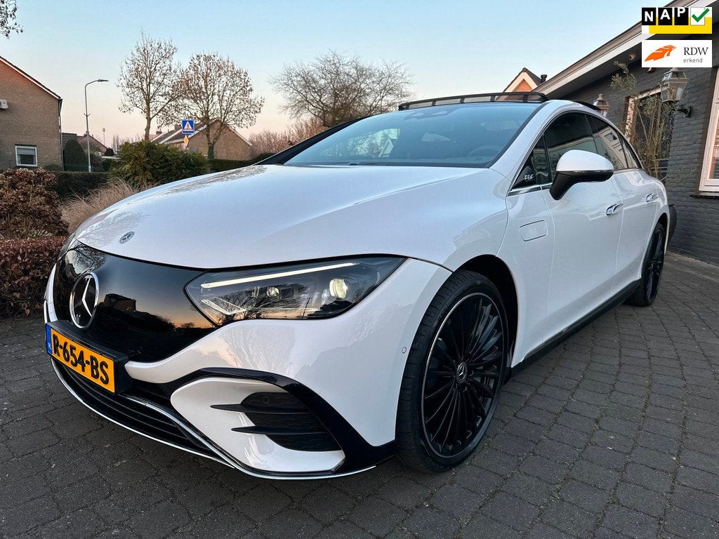 Mercedes-Benz EQE 350+ Edition 1, AMG, Massage, VOL!, Auto's, Automaat, Achterwielaandrijving, Gebruikt, 662 km