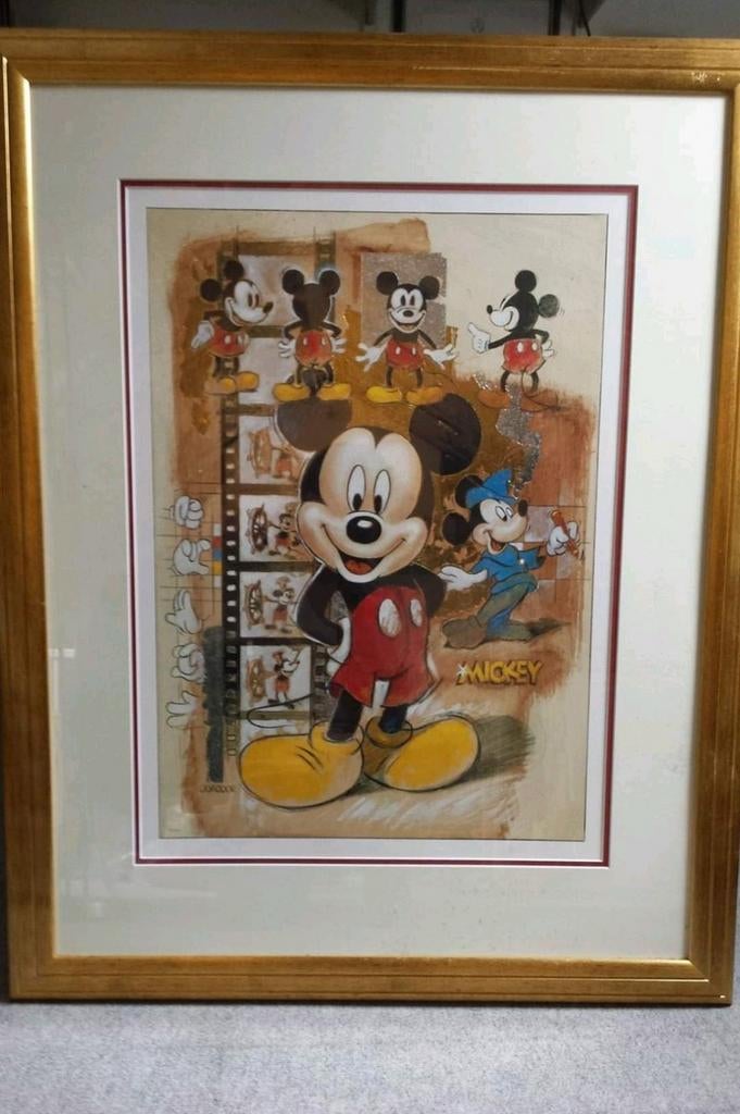 Mickey Mouse schilderij, Ophalen, Schilderij, Minder dan 50 cm