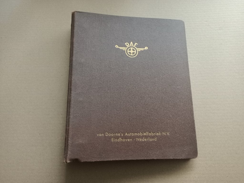 Service Bulletin Boek: DAF / 750-33 personenauto (1962-1967), Verzenden, Gebruikt, Auto's