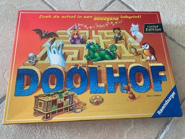 Doolhof, ravensburger, Hobby en Vrije tijd, Ophalen of Verzenden, Gebruikt