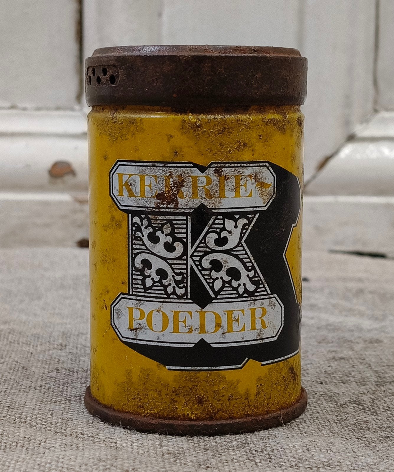 Oud kruiden blikje Spar?, Verzamelen, Ophalen of Verzenden, Gebruikt, Overige