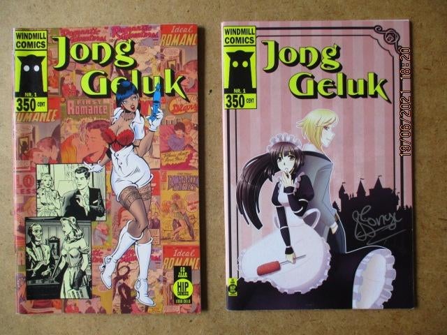 adv4454 jong geluk, Boeken, Eén stripboek, Ophalen, Gelezen