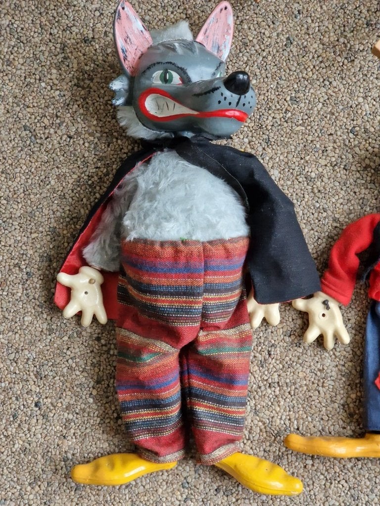 PELHAM WALT DISNEY the WOLF, Ophalen of Verzenden, Overige figuren, Gebruikt, Beeldje of Figuurtje