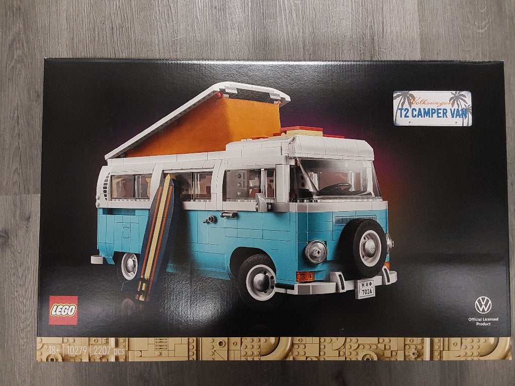 Lego icons 10279 volkswagen t2 kampeerbus, Kinderen en Baby's, Speelgoed | Duplo en Lego, Ophalen, Lego, Nieuw, Icons