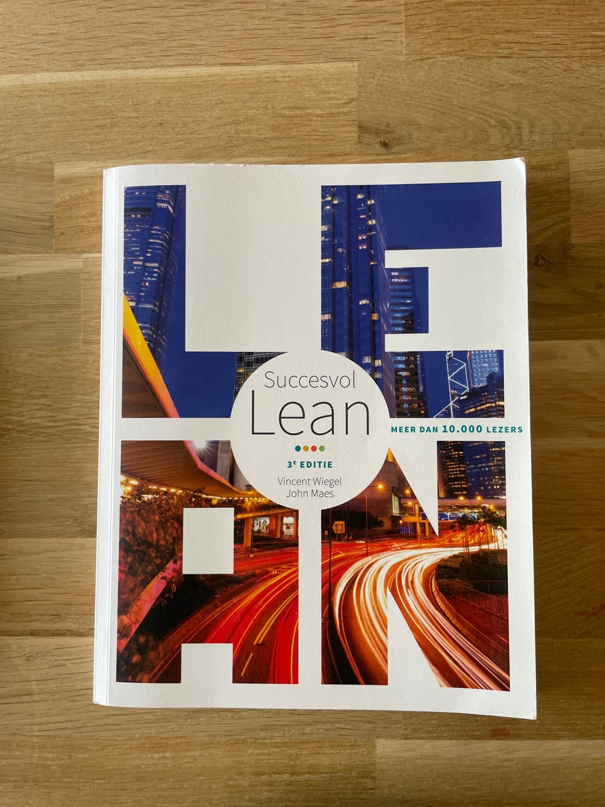Succesvol Lean - 3e editie - Vincent Wiegel, John Maes, Ophalen of Verzenden, Alpha, Zo goed als nieuw, HBO