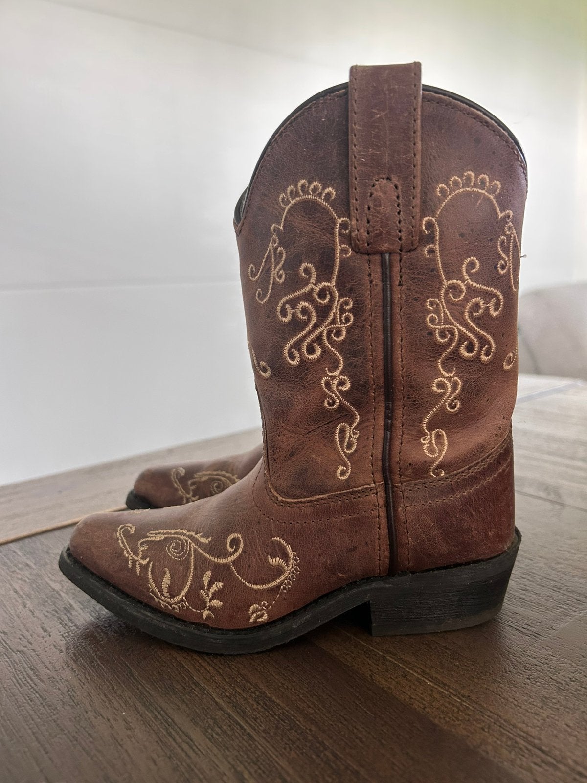 Cowboy laarzen kind maat 28, Ophalen, Zo goed als nieuw, Meisje, Laarzen