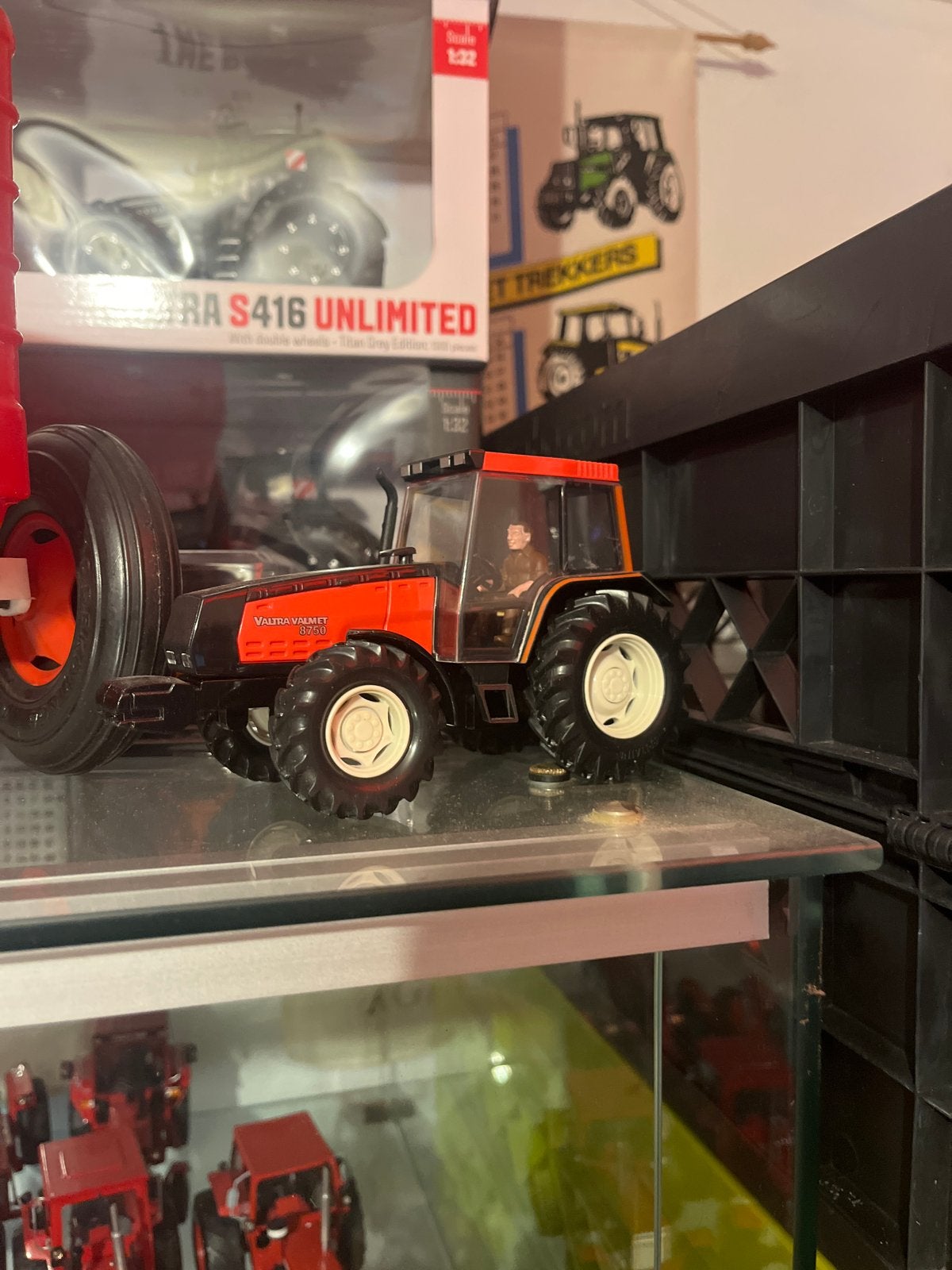 Valtra Valmet 8750 schaalmodel - Zo goed als nieuw, Ophalen of Verzenden, Zo goed als nieuw, Overige typen, Overige merken