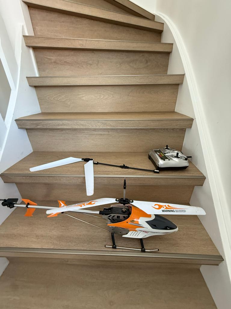 Carson Easy Tyrann 550 RC Helikopter met afstandsbediening, Hobby en Vrije tijd, Gebruikt, RTF (Ready to Fly), Helikopter, Ophalen