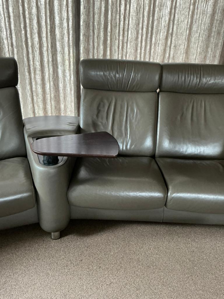 Heerlijke bank met goed zit-comfort, Ophalen, Gebruikt, Leer