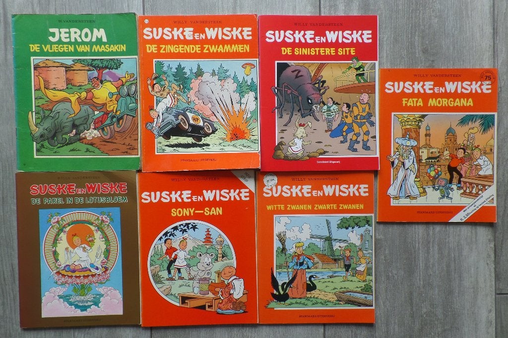 Partij Speciale Suske en Wiske stripboeken, Meerdere stripboeken, Ophalen of Verzenden, Zo goed als nieuw, Willy van der Steen