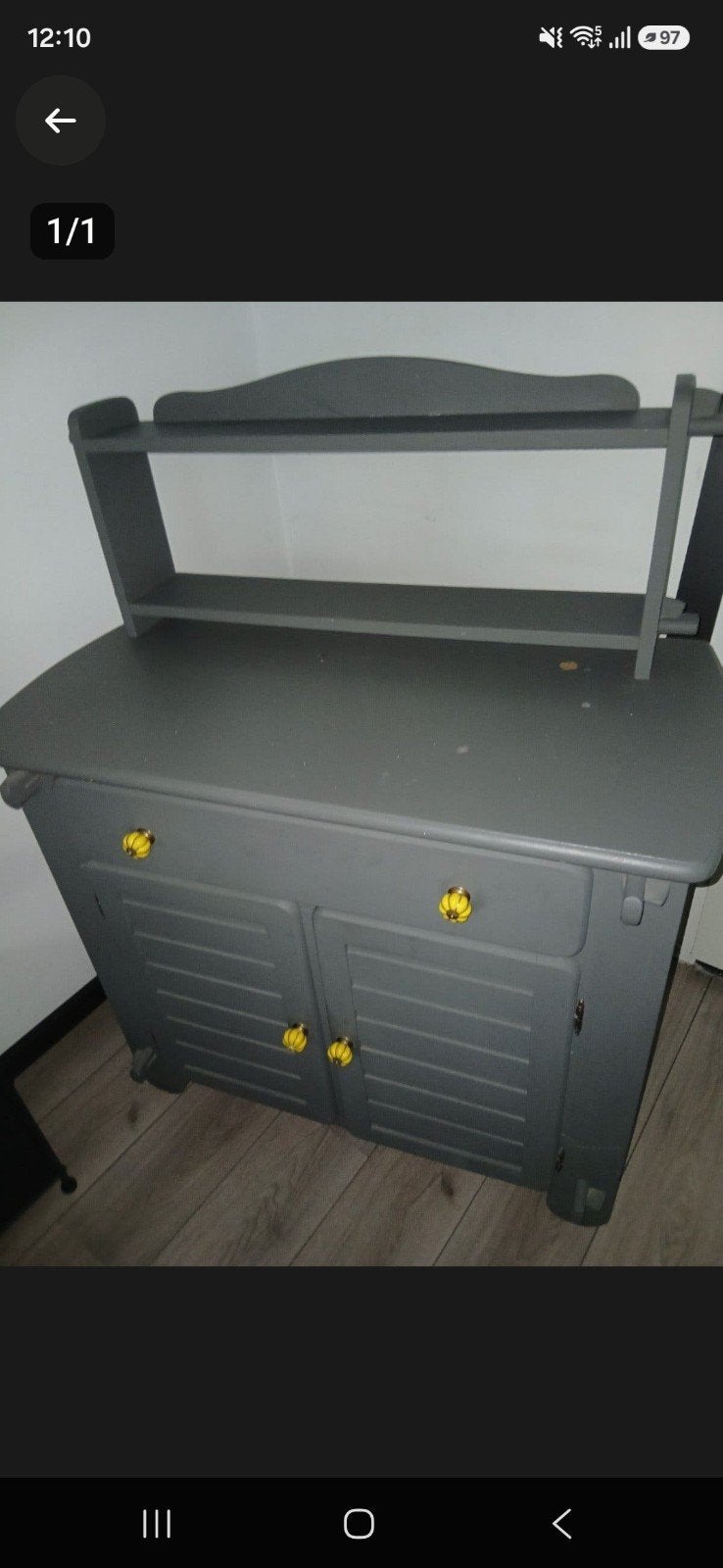 Grijze kast ivm verhuizing, Huis en Inrichting, Ophalen, Zo goed als nieuw, 25 tot 50 cm