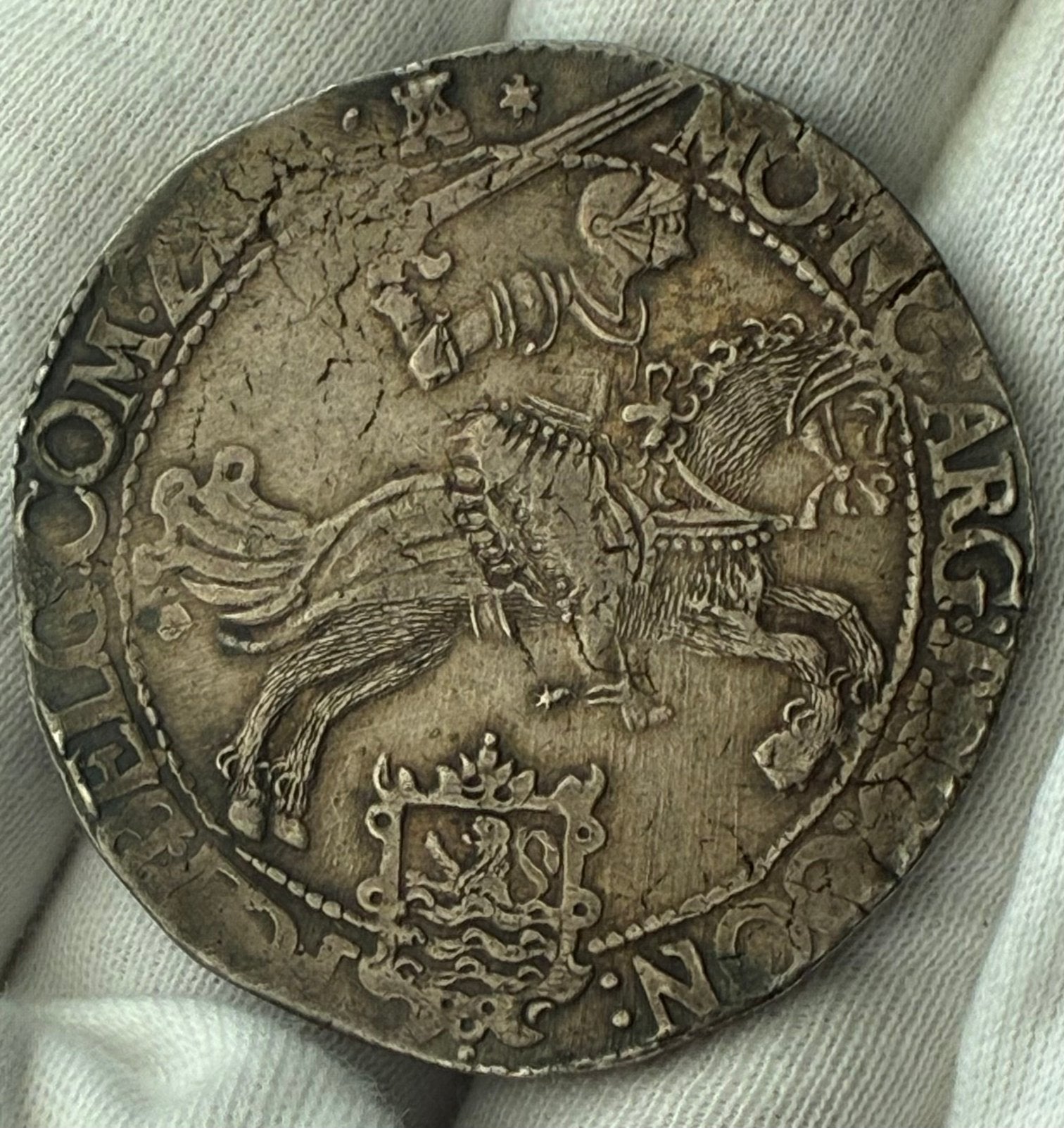 Zeeland, Zilveren Rijder of Dukaton 1664, schaars, Verzenden, Vóór koninkrijk, Overige waardes