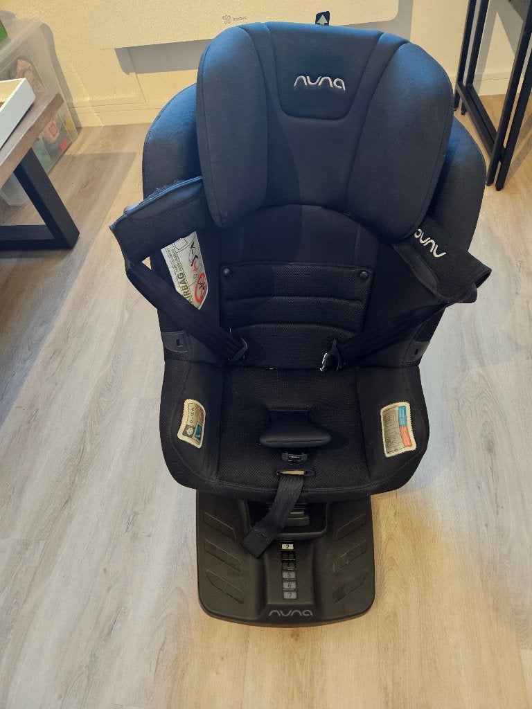 Nuna PRYM Caviar 360 autostoel – ISOFIX – 0 tot 4 jaar, Verstelbare rugleuning, Gebruikt, Isofix, Ophalen