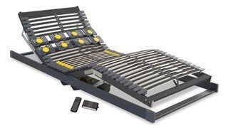 Elektrisch bed Bossflex eenpersoons 90/200, Ophalen, Eenpersoons, 90 cm