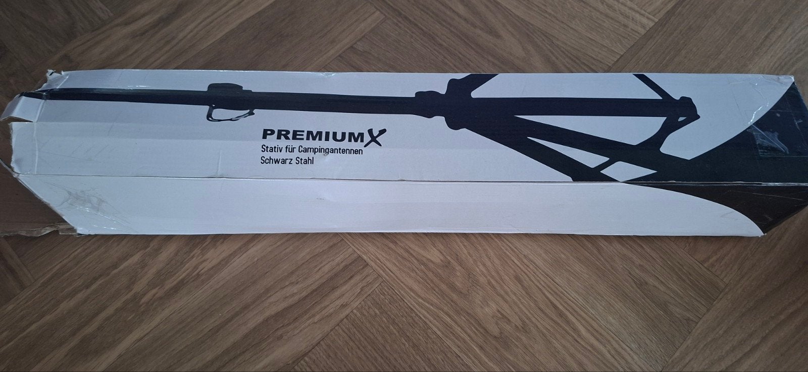 PremiumX Statief voor Campingantennes - Zwart Staal, Audio, Tv en Foto, Ophalen of Verzenden, Zo goed als nieuw
