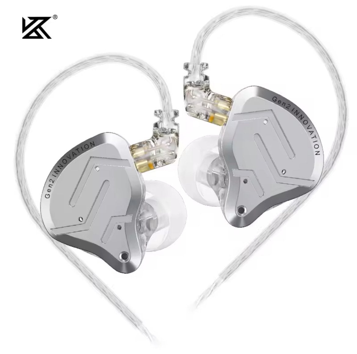 KZ ZSN Pro 2 Silver Hybrid In-Ear Headphones *NIEUW*, Overige merken, In-ear, Zilver, Nieuw
