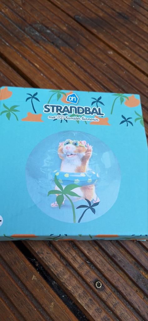 Strandbal hamster Albert Heijn, Verzamelen, Albert Heijn, Ophalen of Verzenden