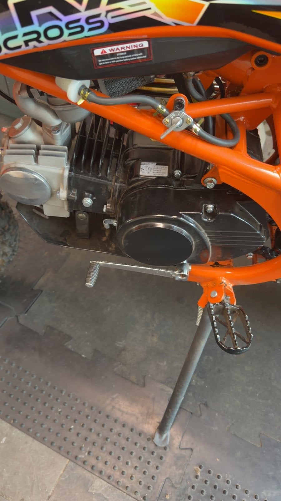 Oranje Crossmotor - Zo goed als nieuw, Ophalen of Verzenden, Zo goed als nieuw, Overige merken