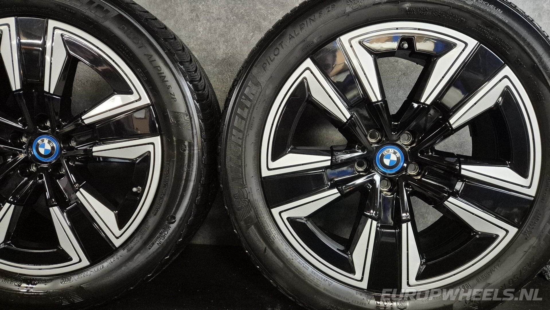 BMW iX3 G08 19 inch velgen 842 winterbanden Michelin, 19 inch, -, -, Banden en Velgen