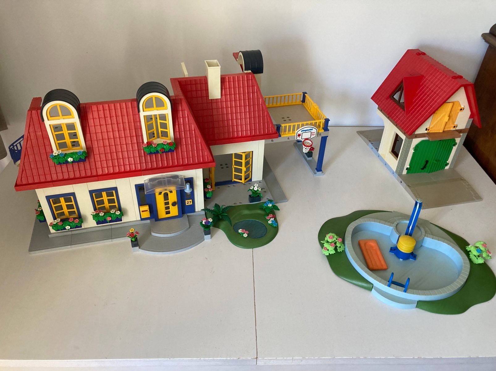 Playmobil huisje met veel spullen, Ophalen, Gebruikt