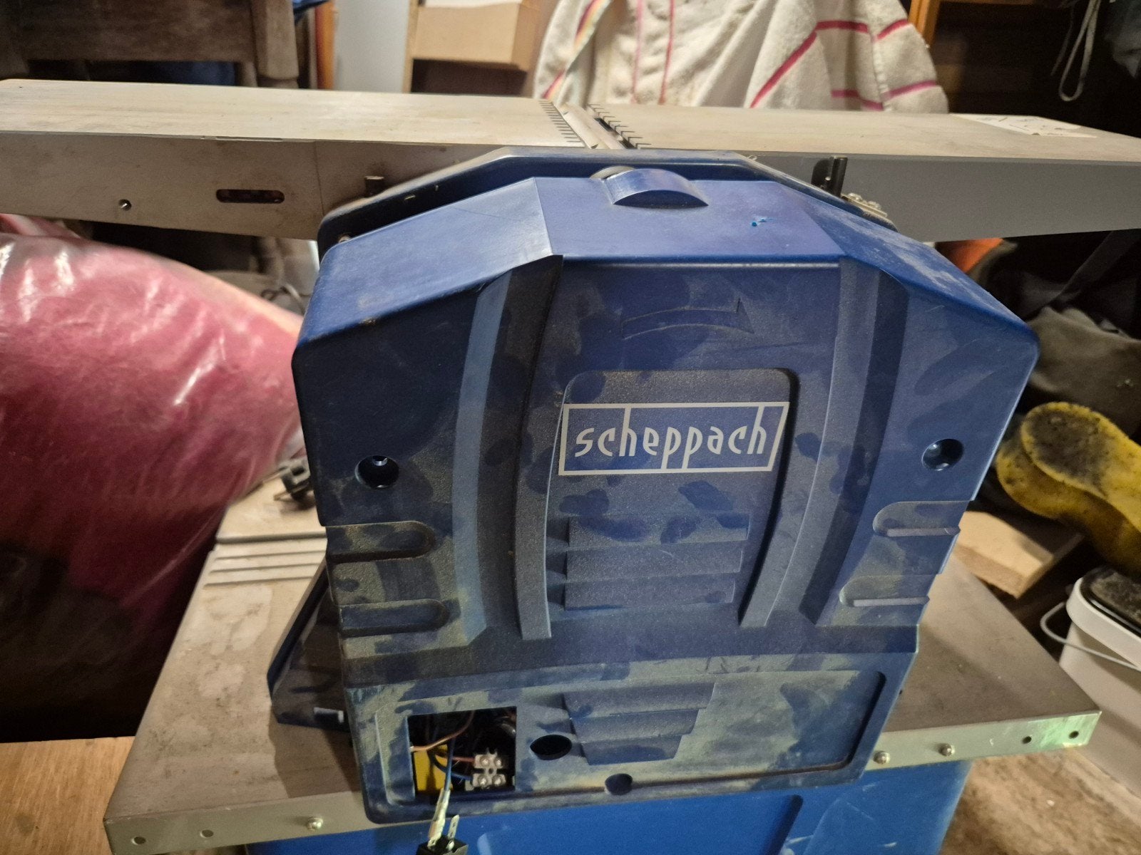 Scheppach HMS860 Vlak- en Vandiktebank, Ophalen, Gebruikt, Overige soorten, Scheppach