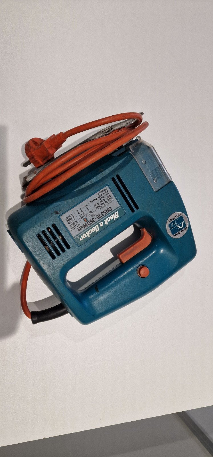 Black&Dekker decoupeerzaag 350W DN553E, Gebruikt, Decoupeerzaag, Ophalen of Verzenden, Black&Decker